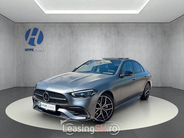 Gri Utilizat 2023 Mercedes C300 AMG Berlinǎ | 56.134 EUR - Imagine 1/4