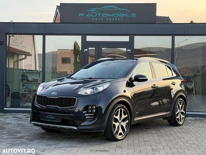 Second-hand Kia Sportage GT-Line 185 CP (136 kW) 2018 Culoarenegru SUV