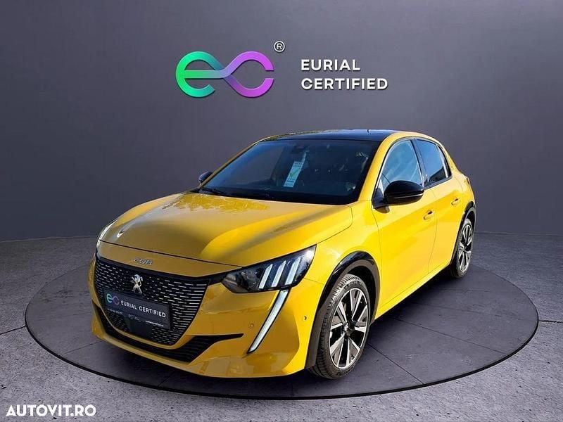 Culoaregalbeuriu Utilizat 2020 Peugeot 208 GT-line Hatchback | 14.490 EUR (Puțin scump) - Imagine 1/4