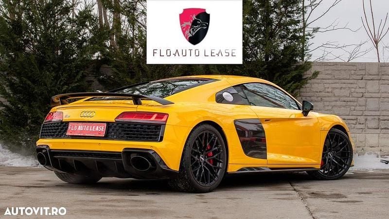 Second-hand Audi R8 Coupé 620 CP (456 kW) 2019 Culoaregalbeuriu Coupe