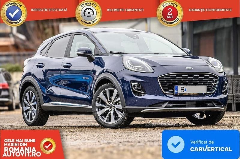 Second-hand Ford Puma 125 CP (91 kW) 2022 Culoarealbastru SUV