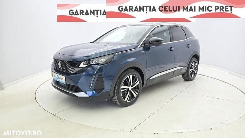 Culoarealbastru Utilizat 2021 Peugeot 3008 GT SUV | 21.750 EUR (Scump) - Imagine 1/3