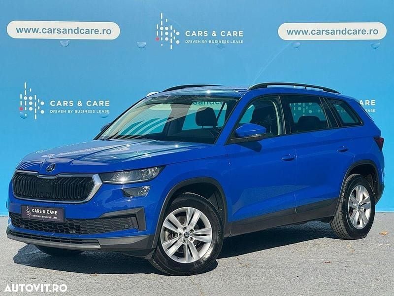 Culoarealbastru Utilizat 2022 Skoda Kodiaq SUV | 22.990 EUR (Preț bun) - Imagine 1/4