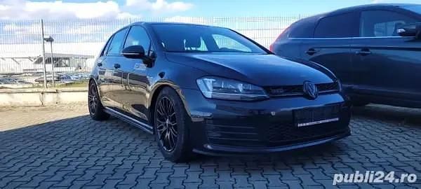 Negru Utilizat 2014 VW Golf VII GTD Berlinǎ | 9.900 EUR (Preț OK) - Imagine 1/4