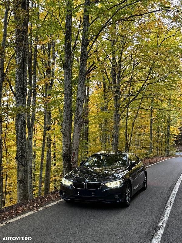 Culoarealbastru Utilizat 2017 BMW 418 Gran Coupé Comfort Edition Coupe | 15.500 EUR (Preț bun) - Imagine 1/4