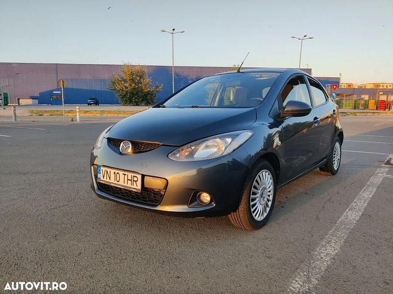 Culoarealbastru Utilizat 2008 Mazda 2 | 2.100 EUR (Preț OK) - Imagine 1/4