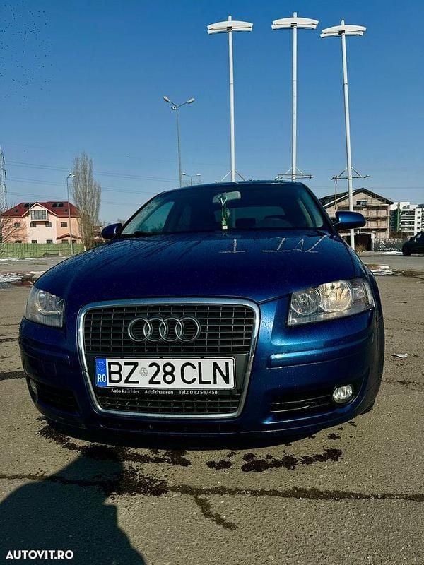 Culoarealbastru Utilizat 2008 Audi A3 Attraction Coupe | 2.800 EUR (Preț bun) - Imagine 1/4