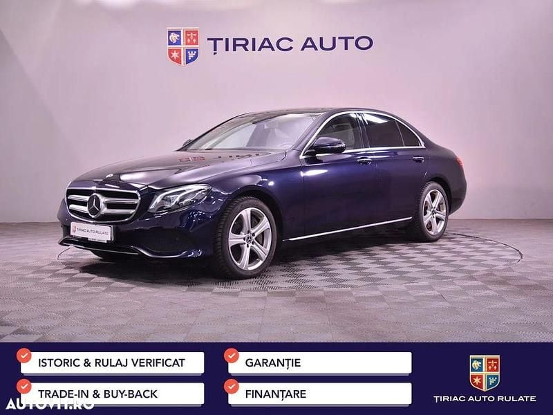 Culoarealbastru Utilizat 2018 Mercedes E450 Berlinǎ | 32.900 EUR (Puțin scump) - Imagine 1/4
