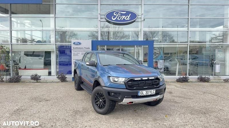 Culoarealbastru Utilizat 2022 Ford Ranger Raptor Pickup | 35.000 EUR (Preț OK) - Imagine 1/4