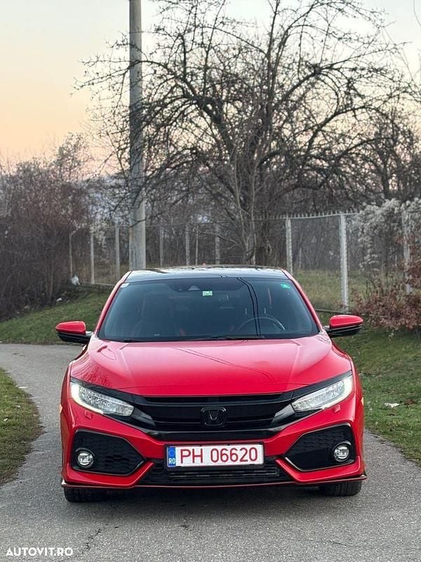 Culoarerosu Utilizat 2018 Honda Civic Sport Plus Hatchback | 15.900 EUR (Super Preț) - Imagine 1/4