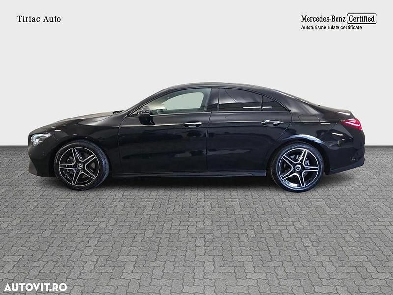 Second-hand Mercedes CLA200 AMG line 163 CP (119 kW) 2024 Culoarenegru Coupe