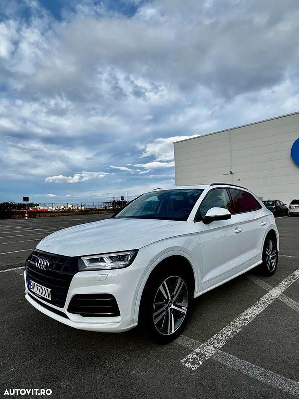 Culoarealb Utilizat 2018 Audi Q5 Sport SUV | 26.500 EUR (Preț OK) - Imagine 1/4