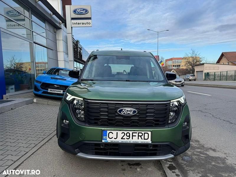 Second-hand Ford Courier 125 CP (91 kW) 2024 Culoareverde Monovolum