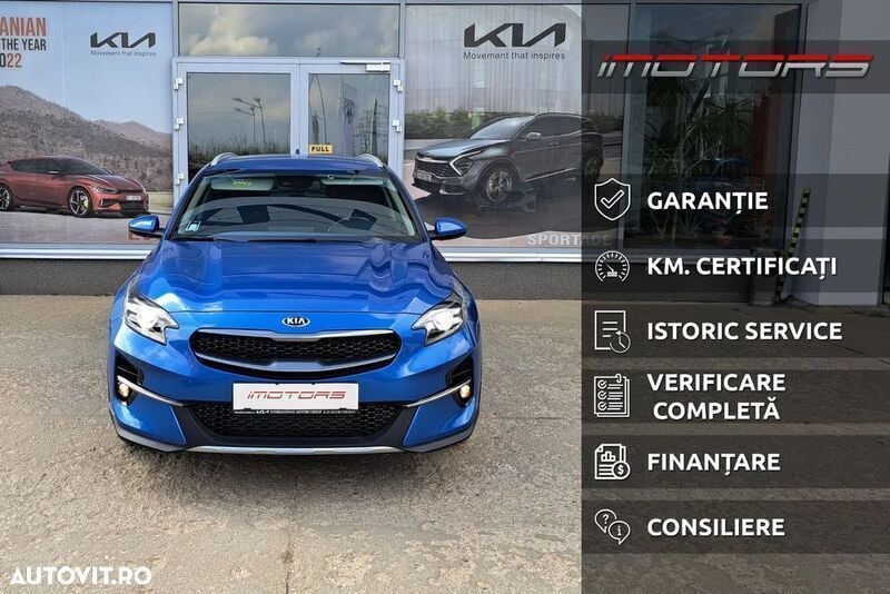 Second-hand Kia XCeed Spirit 136 CP (100 kW) 2021 Albastru SUV