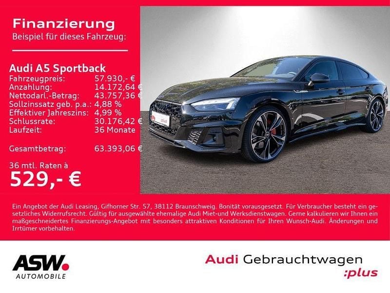 Second-hand 2025 Audi A5 Sportback S-Line Hatchback | 62.732 EUR - Imagine 1/1