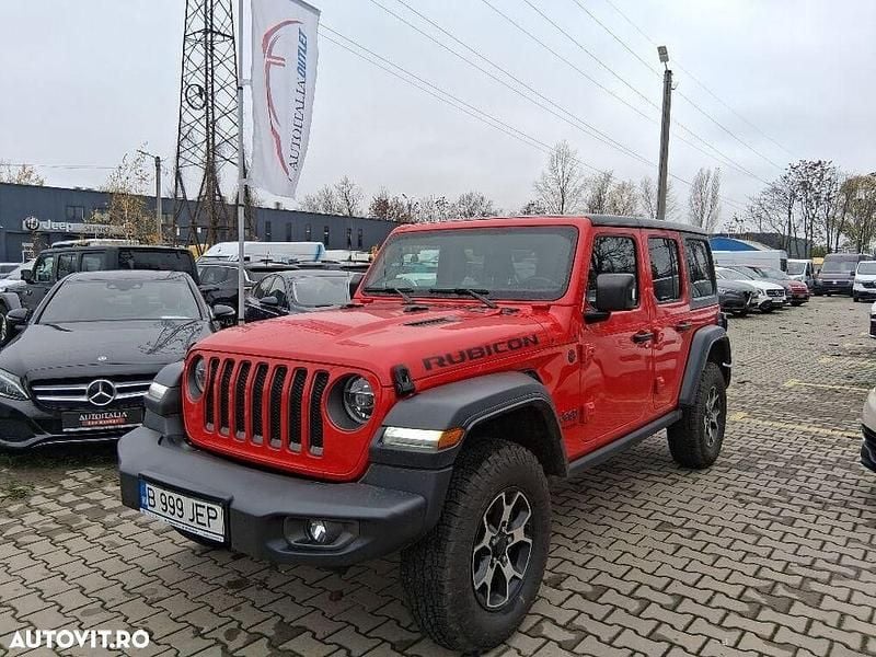 Culoarerosu Utilizat 2020 Jeep Wrangler SUV | 39.930 EUR (Preț bun) - Imagine 1/4