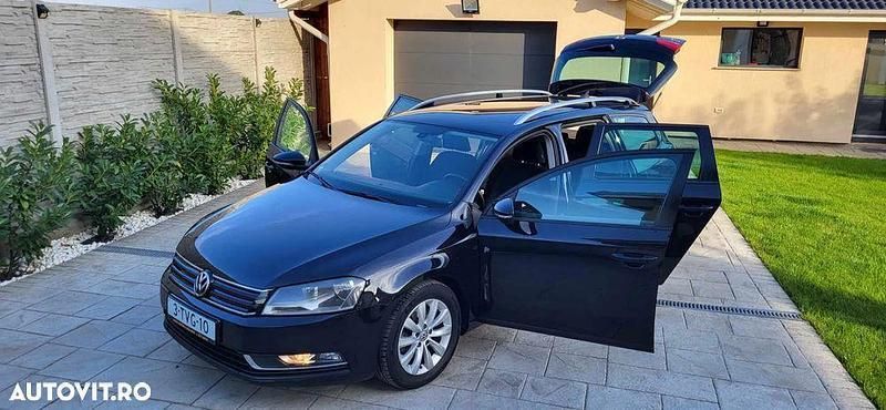 Negru Utilizat 2013 VW Passat Break | 5.999 EUR (Preț OK) - Imagine 1/4