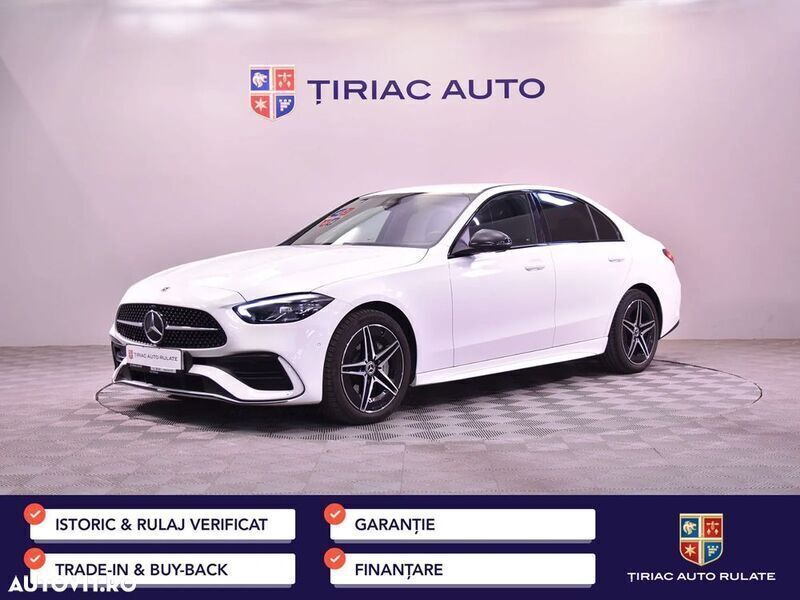 Alb Utilizat 2024 Mercedes C220 AMG line Berlinǎ | 46.990 EUR - Imagine 1/4