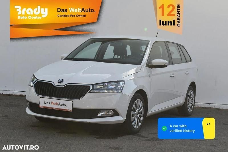 Alb Second-hand 2020 Skoda Fabia Ambition Break | 8.499 EUR (Preț OK) - Imagine 1/4
