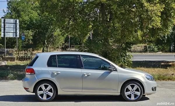 Second-hand VW Golf VI Team 160 CP (117 kW) 2010 Argintiu Hatchback