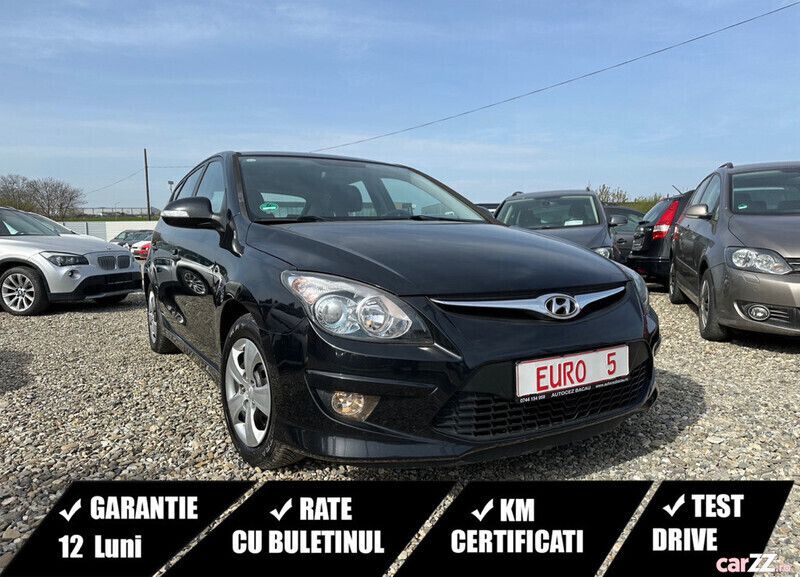 Negru Utilizat 2012 Hyundai i30 Hatchback | 5.850 EUR (Preț OK) - Imagine 1/4