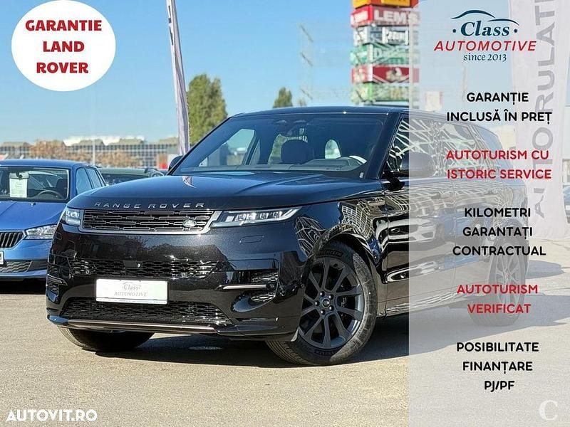 Culoarenegru Second-hand 2024 Land Rover Range Rover Sport SUV | 84.990 EUR (Preț bun) - Imagine 1/4