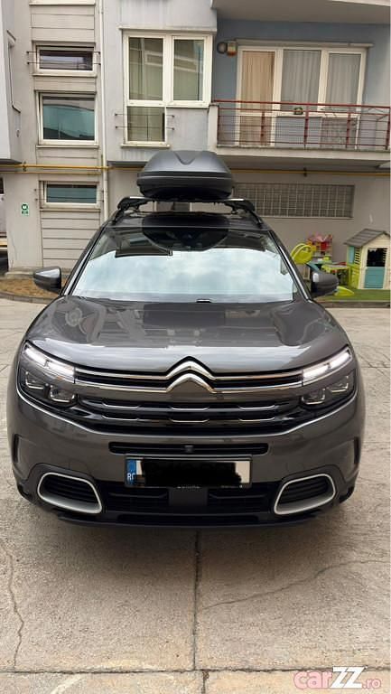 Gri Utilizat 2021 Citroën C5 Aircross PureTech SUV | 25.500 EUR (Scump) - Imagine 1/4