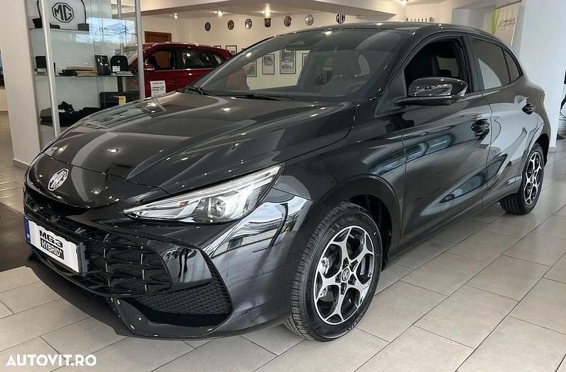 Negru Nouă 2024 MG MG3 Hatchback | 22.318 EUR (Puțin scump) - Imagine 1/4