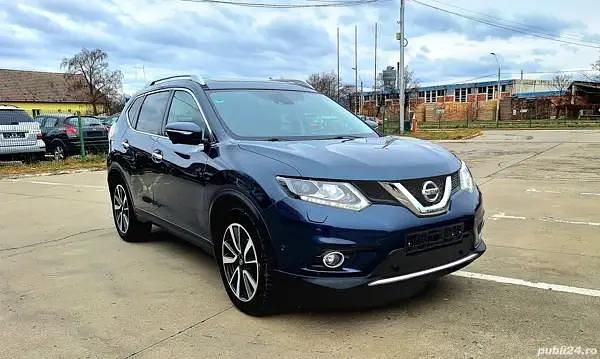 Albastru Utilizat 2017 Nissan X-Trail Tekna SUV | 12.400 EUR (Preț bun) - Imagine 1/4