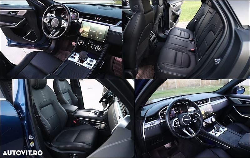 Second-hand Jaguar F-Pace R-Dynamic 204 CP (150 kW) 2021 Culoarealbastru SUV
