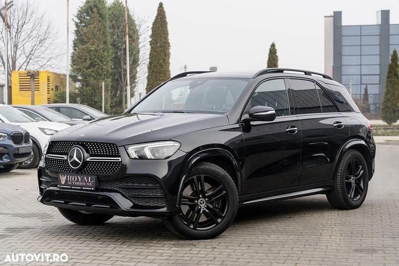 Culoarenegru Utilizat 2021 Mercedes GLE350 AMG line SUV | 43.500 EUR (Super Preț) - Imagine 1/4