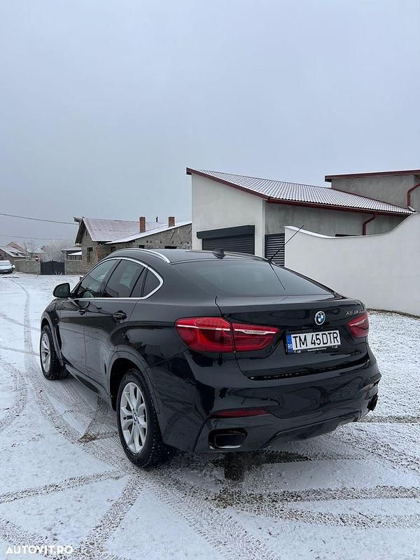 Second-hand BMW X6 381 CP (280 kW) 2017 Culoarenegru SUV