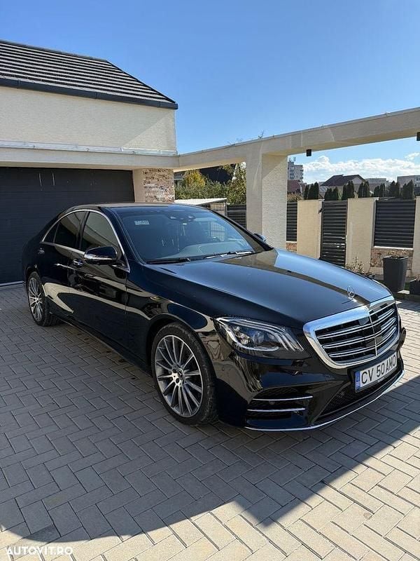 Culoarenegru Utilizat 2020 Mercedes S400 Berlinǎ | 59.290 EUR (Preț bun) - Imagine 1/4