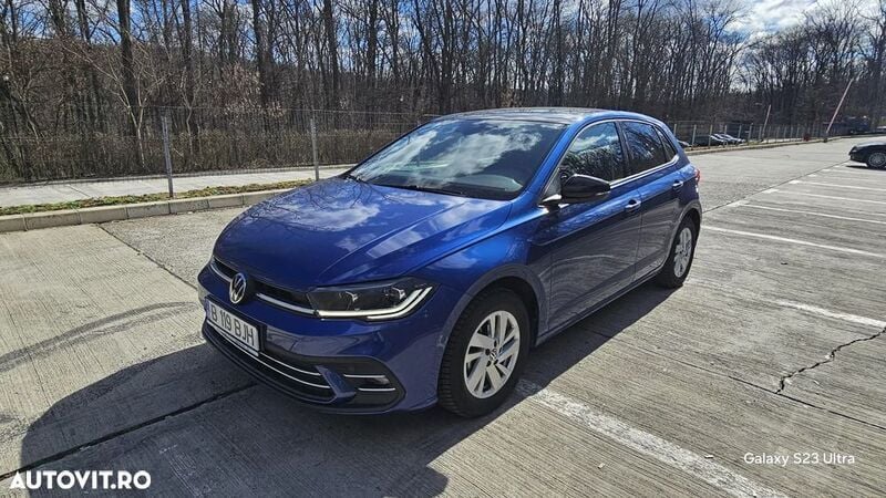 Albastru Utilizat 2023 VW Polo Style | 16.500 EUR - Imagine 1/4