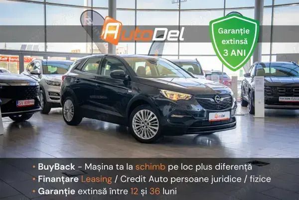 Gri Utilizat 2018 Opel Grandland X SUV | 13.999 EUR (Puțin scump) - Imagine 1/4