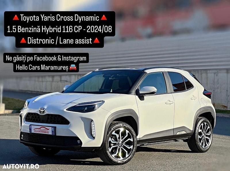 Culoarealb Utilizat 2024 Toyota Yaris Cross SUV | 22.990 EUR (Super Preț) - Imagine 1/4