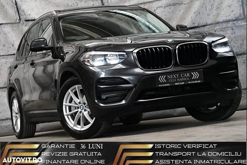 Culoarenegru Utilizat 2021 BMW X3 Luxury Line SUV | 28.496 EUR (Preț bun) - Imagine 1/4