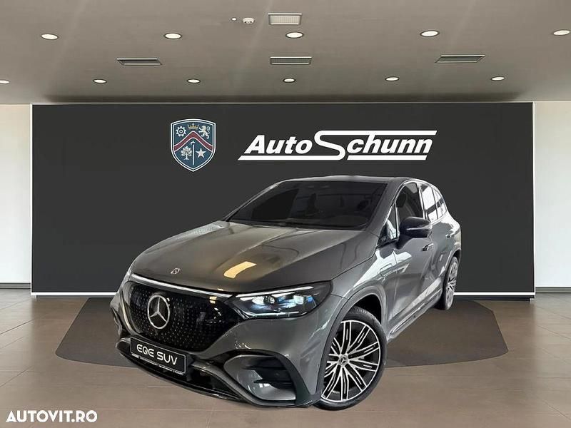 Gri Utilizat 2023 Mercedes EQE500 AMG Line Premium SUV | 88.318 EUR - Imagine 1/4