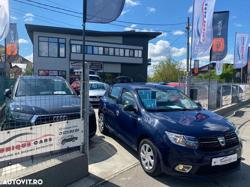 Albastru Utilizat 2018 Dacia Sandero Hatchback | 5.999 EUR (Preț OK) - Imagine 1/4