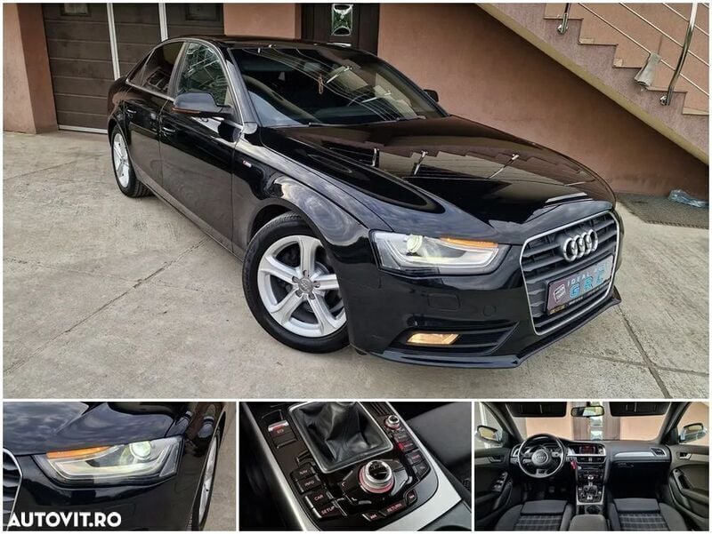 Negru Utilizat 2013 Audi A4 Berlinǎ | 10.810 EUR (Puțin scump) - Imagine 1/4