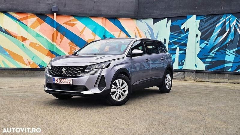 Culoareargint Utilizat 2021 Peugeot 5008 Allure Monovolum | 18.500 EUR (Puțin scump) - Imagine 1/4