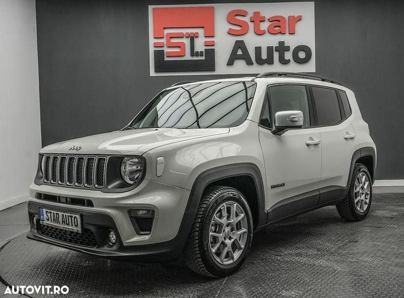 Culoarealb Utilizat 2023 Jeep Renegade Limited SUV | 18.490 EUR - Imagine 1/4