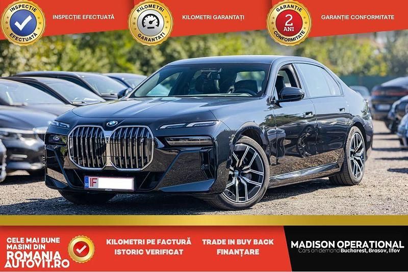 Culoarenegru Utilizat 2023 BMW i7 Berlinǎ | 99.998 EUR - Imagine 1/4