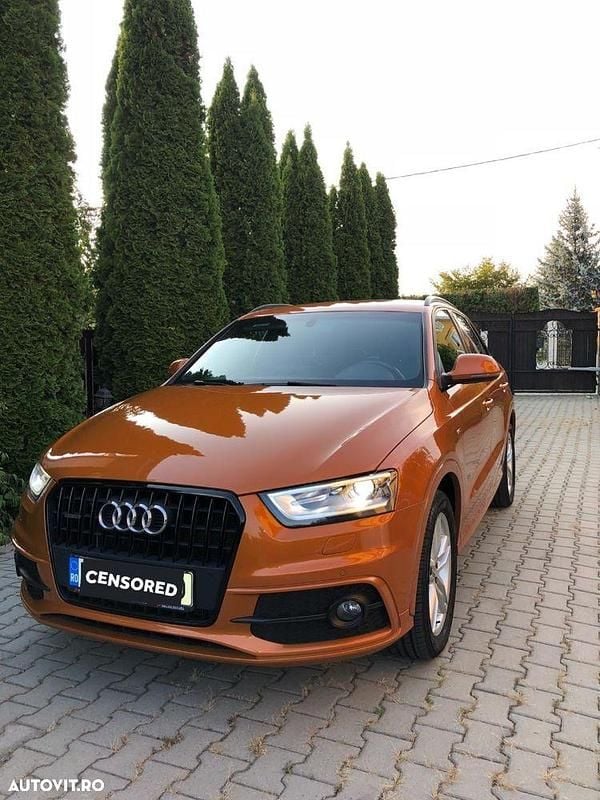 Portocaliu Utilizat 2014 Audi Q3 SUV | 14.500 EUR (Preț OK) - Imagine 1/4