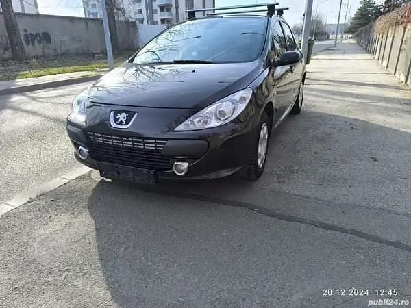 Negru Utilizat 2005 Peugeot 307 Hatchback | 1.700 EUR (Preț OK) - Imagine 1/4