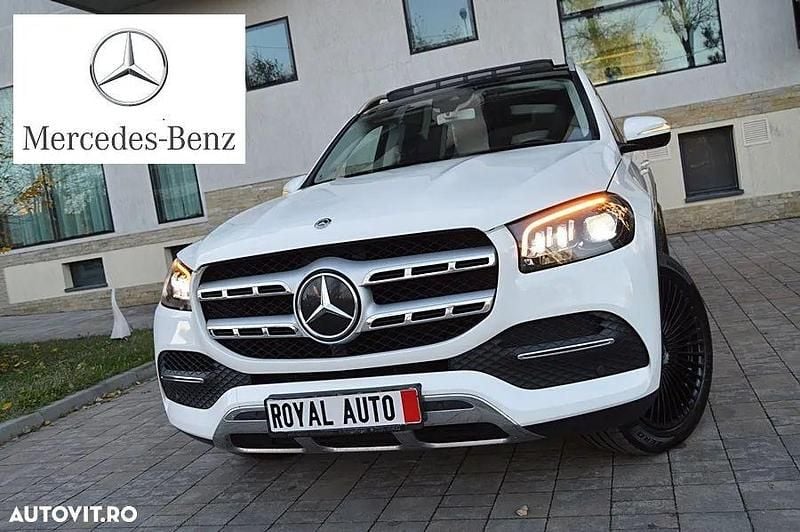 Culoarealb Utilizat 2021 Mercedes GLS400 SUV | 73.999 EUR (Super Preț) - Imagine 1/4