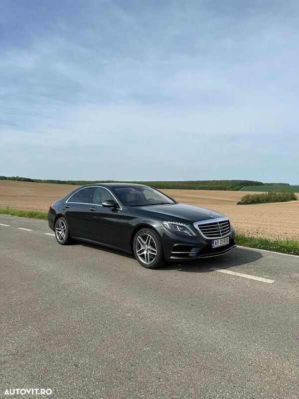 Negru Utilizat 2014 Mercedes S350 Berlinǎ | 24.825 EUR (Preț OK) - Imagine 1/4