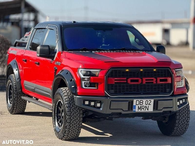 Rosu Utilizat 2017 Ford F-150 Pickup | 47.999 EUR - Imagine 1/4
