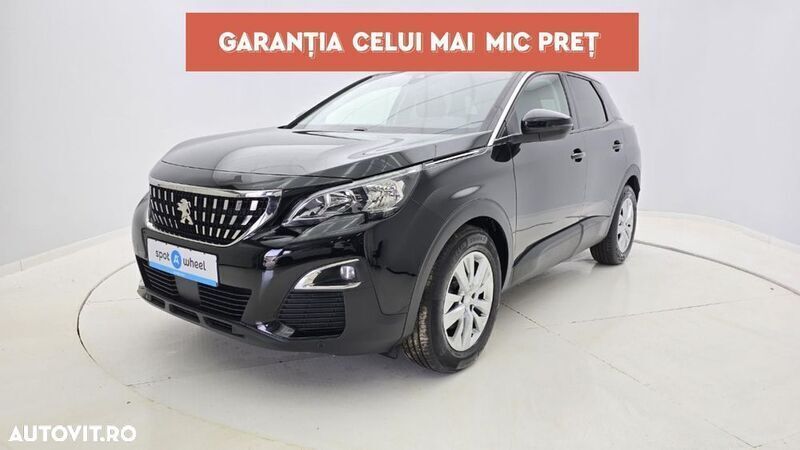 Negru Utilizat 2019 Peugeot 3008 Active SUV | 17.450 EUR (Preț OK) - Imagine 1/4