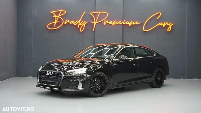 Culoarenegru Utilizat 2020 Audi A5 Sportback Berlinǎ | 26.900 EUR (Puțin scump) - Imagine 1/4